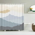 thumbnail image 1 of Chinese landscape Shower Curtains Bathroom Polyester Waterproof Shower Curtain Ink painting Printing Curtain for Bathroom Shower, 1 of 5