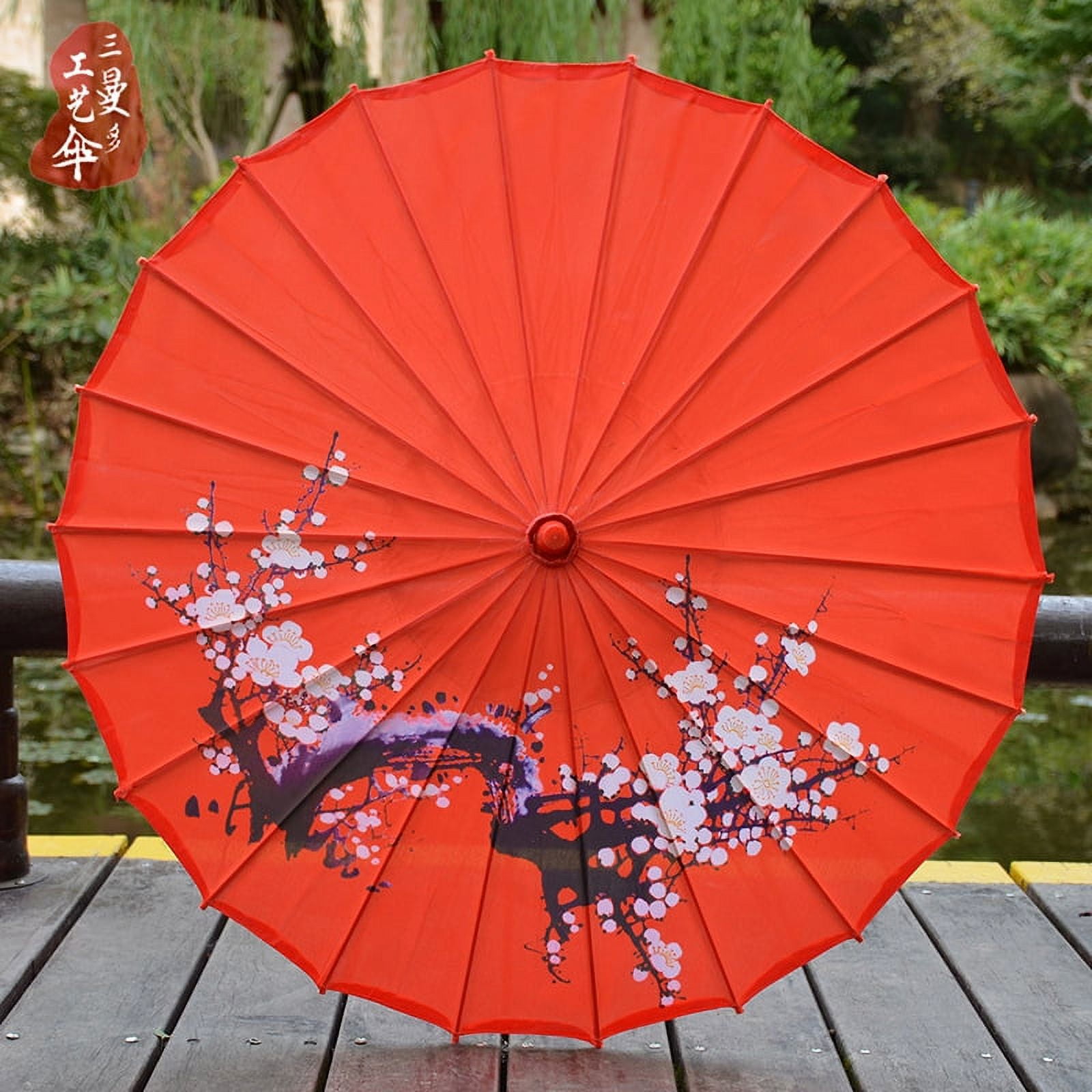 Chinese silk umbrella Small Classical Umbrella Stages Decorative Small