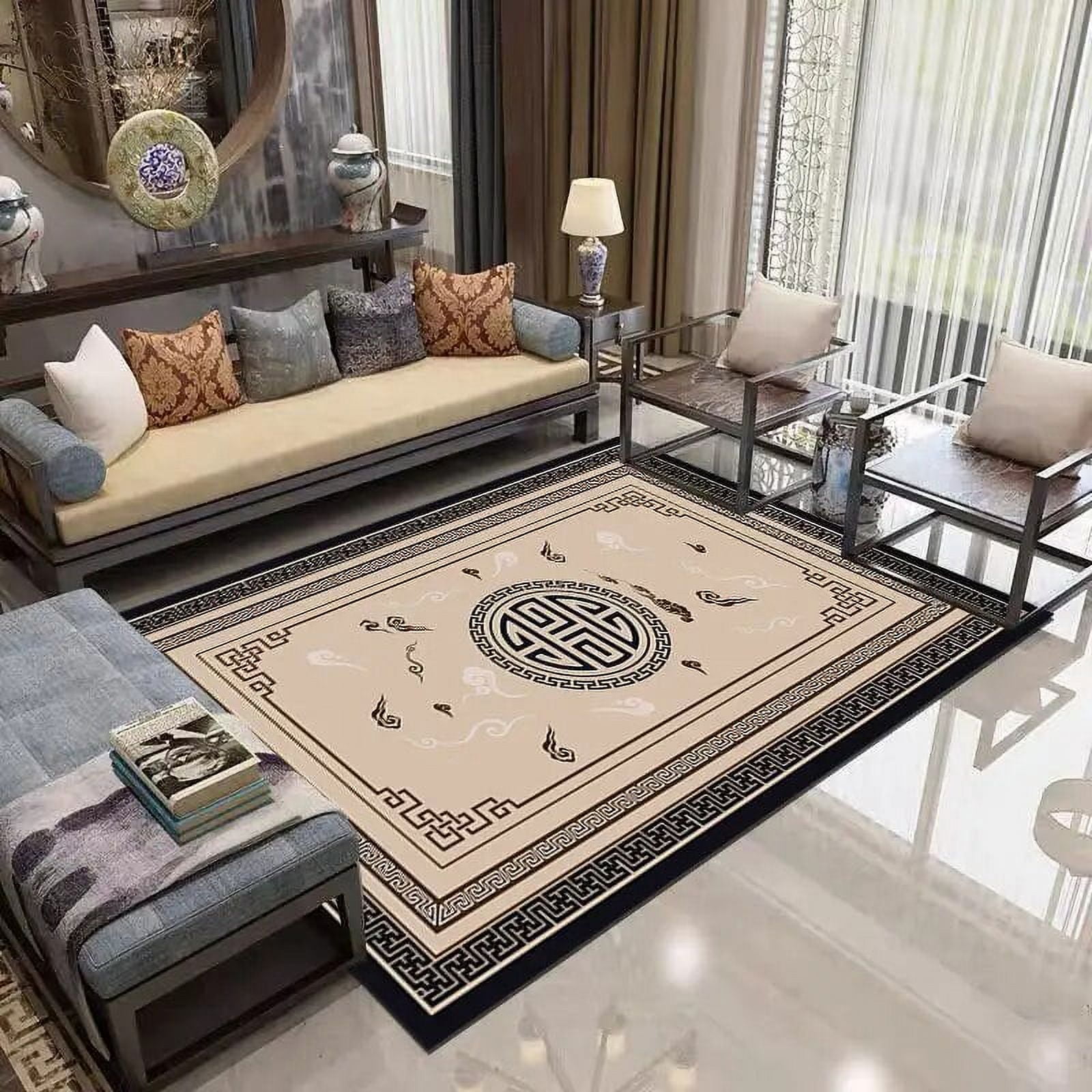 Chinesestyle Carpet Living Room Decoration Modern Sofa Tea Table