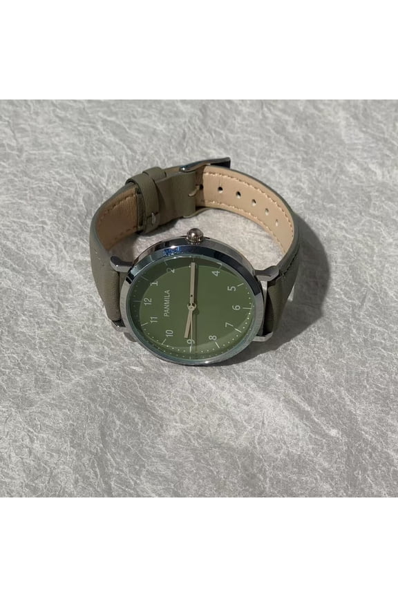 Chinese-style electronic color-blocking trendy round watch for both men and wome