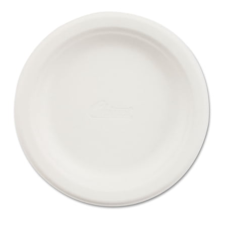 Chinet 21225 6 in. Paper Dinnerware Plate - White (1000/Carton)