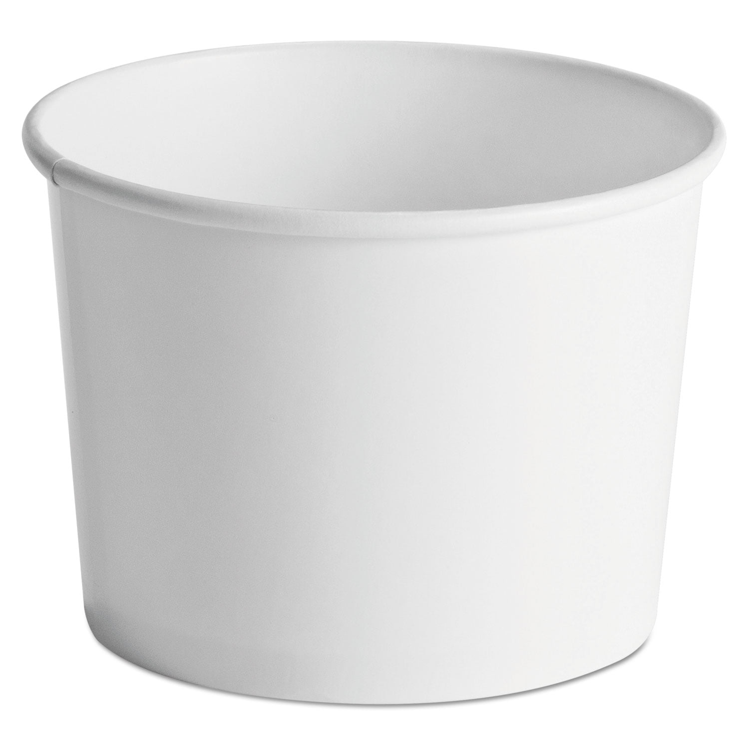 Chinet 60164 64 oz. Paper Food Containers - White (250/Carton)