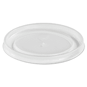 Chinet  Plastic High Heat Vented Lids, For 16 - 32 Oz, White, 50 Lids Per Bag, Pack Of 10 Bags