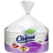 Chinet Classic White 6.75" Appetizer and Dessert Plates 300 ct.