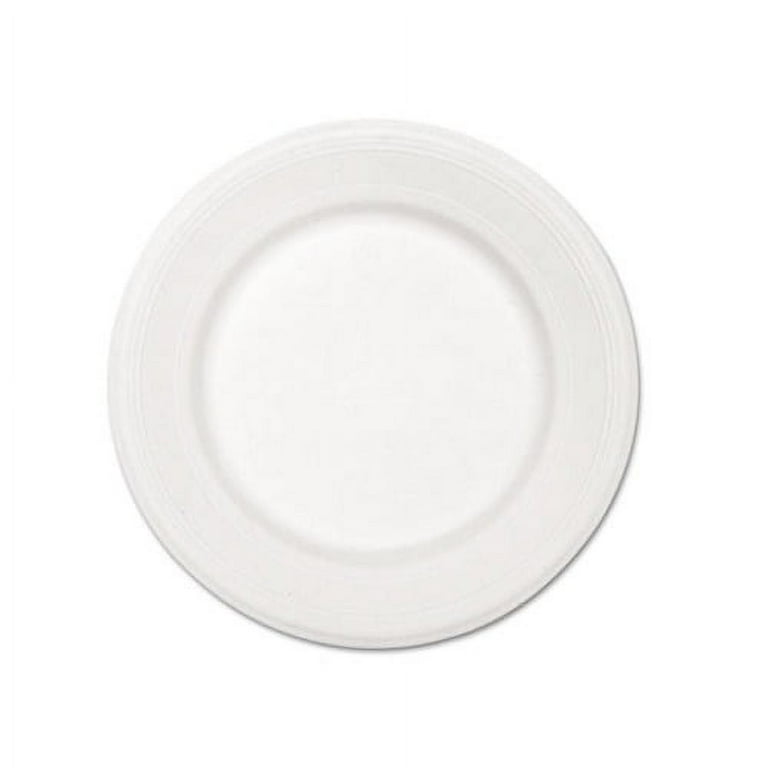 Chinet Classic White Paper Dinner Plates, 10 1/2