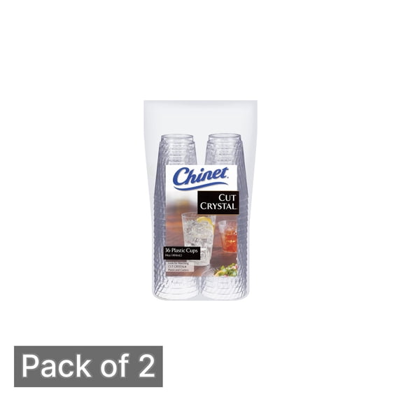 Chinet Crystal Cup - 14oz (Pack of 2)