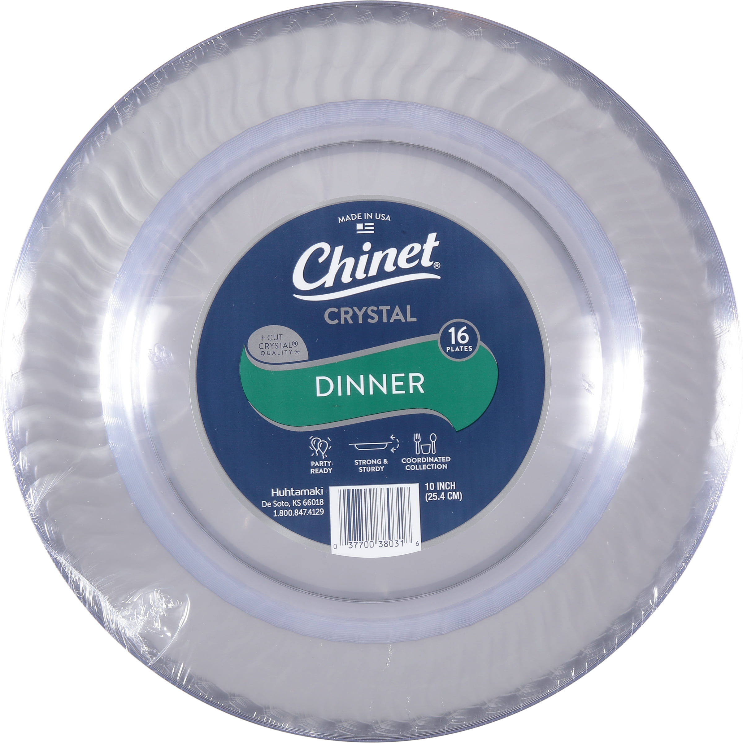 Save on Chinet Cut Crystal Plastic Plates 10 Inch Order Online Delivery