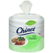 Chinet Paper Dinner Plates - 165 Count