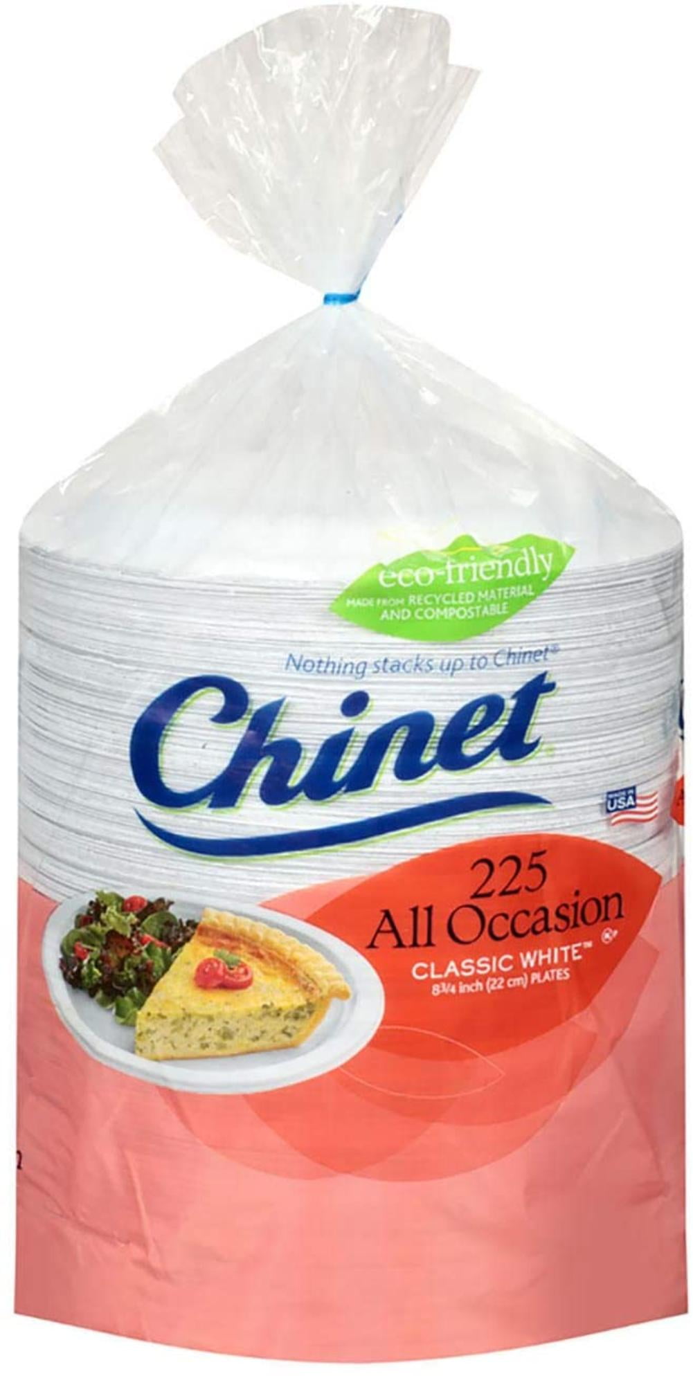 Chinet Paper Plates All Occasion (225 ct.) - 2 Packs, 225 count By Visit the Chinet Store
