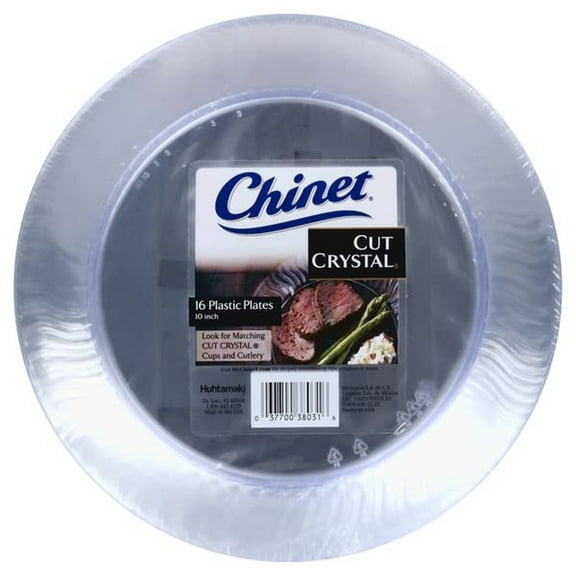 Chinet Plates Plastic 10 Inch (Pack of 20)