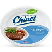 Chinet Premium Paper Platters, 10 Inch