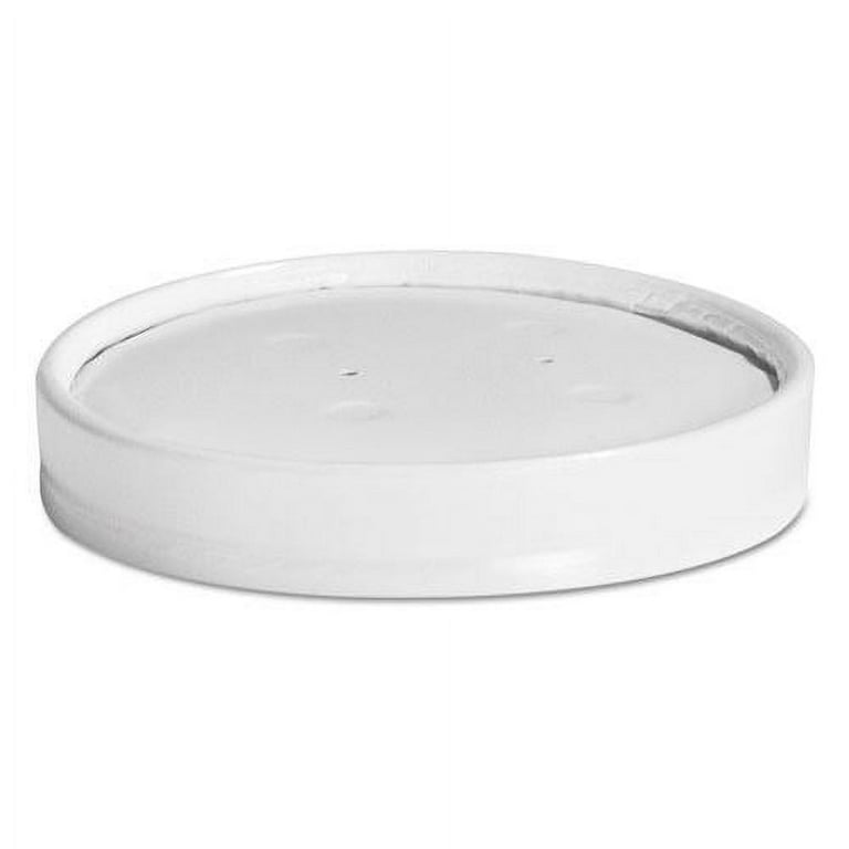 Vented Paper Lids, Fits 8 oz to 16 oz Cups, White, 25/Sleeve, 40 Sleeves/Carton Vented Paper Lids, Fits 8 oz to 16 oz Cups, White, 25/Sleeve, 40 Sleeves/Carton