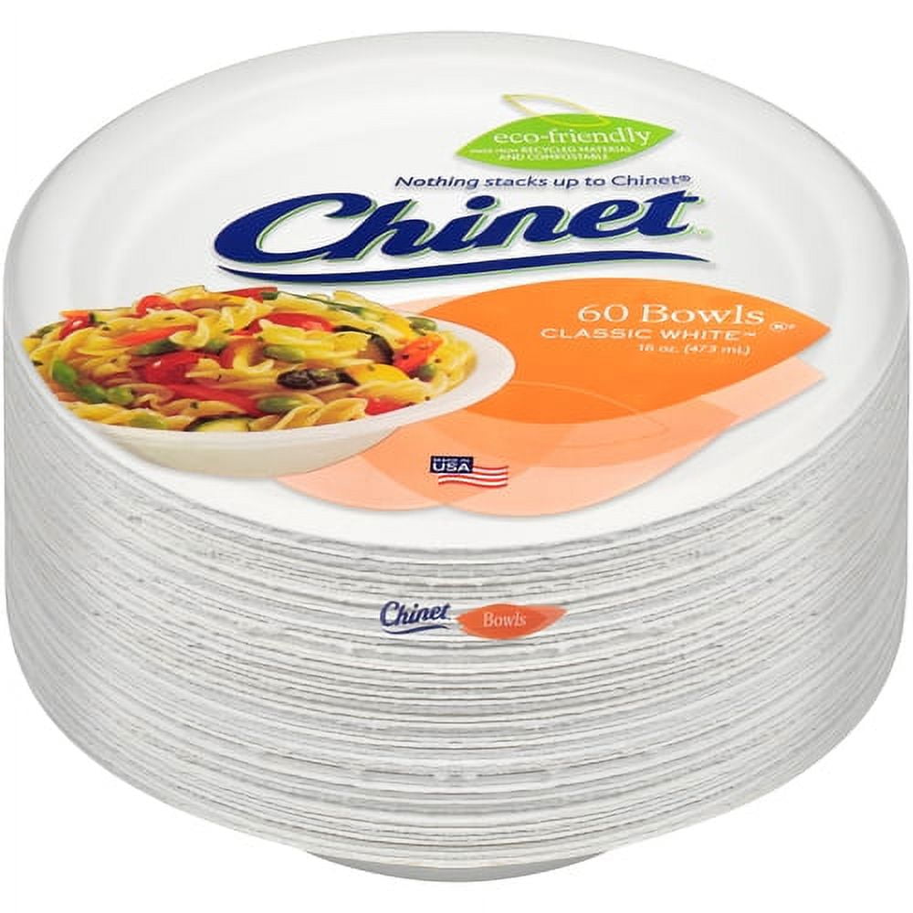 Chinet paper bowls outlet