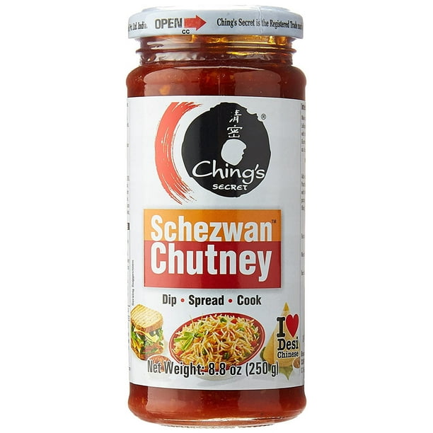 ※Chamu Chings Schezwan Chutney 250g - Ideal for Breakroom Kitchens