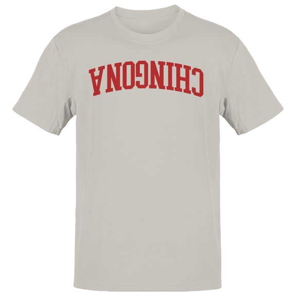 Chingona Como Mi Madre Bold Latina Pride Men's Gray T-shirt