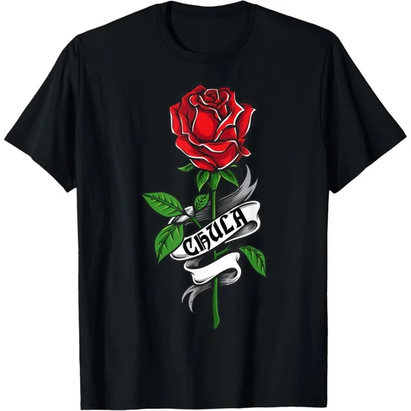 Chingona Vibes â€“ Mexican Slang Chicana Chula Latina Rose Unisex T-Shirt
