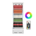 thumbnail image 1 of Chingoo Glass Door 11 Cu.Ft Commercial Beverage Refrigerator ,24"W 35-46℉ Upright Merchandiser Cooler with Lock and Wheels for Bar-Black, 1 of 8