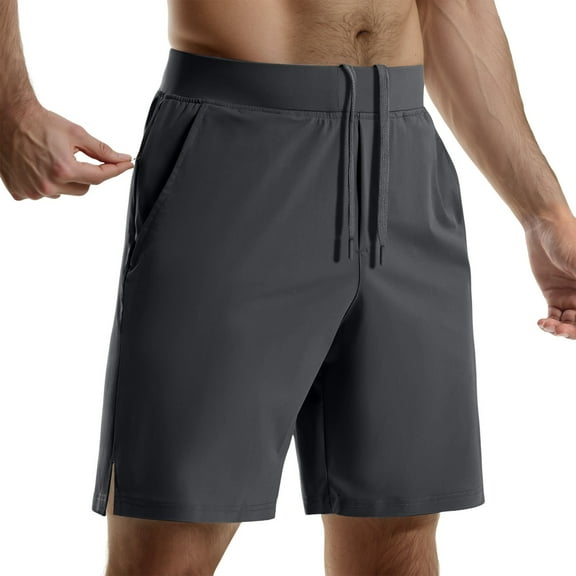 Chino Shorts Men – Casual Slim Fit Shorts for Men Men's Casual Shorts 7 Inch Shorts Stretch Dress Work Shorts For Men With 4 Pockets Lightweight