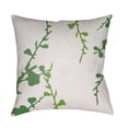 thumbnail image 1 of Surya CF012-1818 18 x 18 x 4 in. Chinoiserie Floral Floral Square Throw Pillow, Grass Green & White, 1 of 7