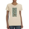 thumbnail image 1 of Chinoiserie Patina I T-Shirt Women -Naomi McCavitt Designs, Female Large, 1 of 4