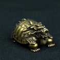 thumbnail image 1 of Chinoiserie classical copper ornament pure copper longevity turtle copper turtle toy tea pet study paper solid brass retro, 1 of 1