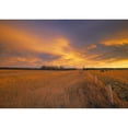 thumbnail image 1 of Chinook Arch At Sunset Near Bergen, Alberta Canada. Poster Print (32 x 22), 1 of 3
