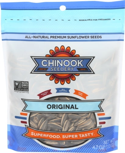 Chinook Seedery Sunflower Seed Shelled Organic 4 oz (Pack Of 12)