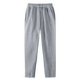 thumbnail image 1 of Chinos Pants Men Jogger Sweatpants for Men Plus Size Drawstring Elastic Waist Joggers Sports Pants - Cotton Pants Sweatpants Trousers Mens Long Pants, 1 of 1