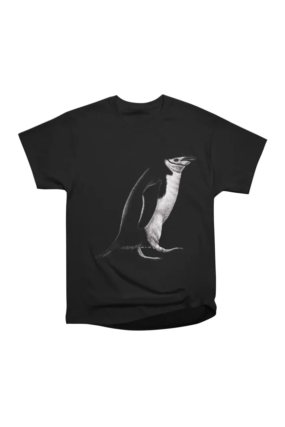 Chinstrap penguin side portrait T-Shirt Tee Gift For Him Merch For Her Apparel For Friend