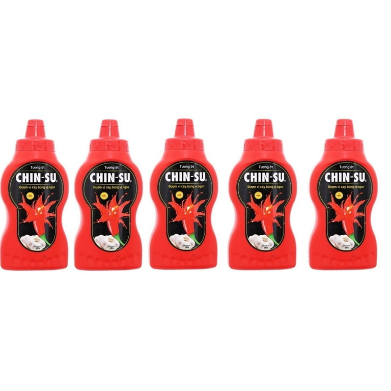 Chinsu Sweet Sriracha Chili Hot Sauce, 8.8 Oz. Pack of 5 - Walmart.com