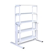 Chintaly 32 Convertible Bookshelf And Dining Table