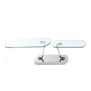 Chintaly Double Pedestal Base, Polished Ss