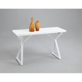thumbnail image 1 of Chintaly Imports Console Table in White, 1 of 4