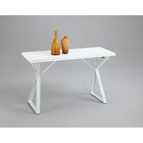 Chintaly Imports Console Table in White