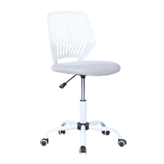 Chintaly Modern 2 Tone Pneumatic Adjustable-Height Computer Chair