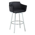 thumbnail image 1 of Chintaly Modern Club Bar Stool W/ Memory Swivel, 1 of 6