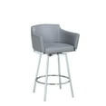 thumbnail image 1 of Chintaly Modern Club Counter Stool W/ Memory Swivel, 1 of 6