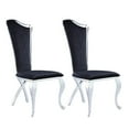 thumbnail image 1 of Chintaly Contemporary Tall-Back Upholstered Side Chair - 2 Per Box, 1 of 5