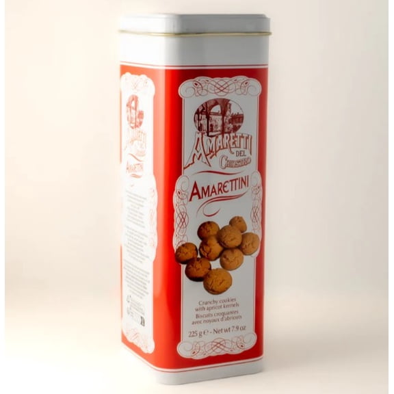 Chiostro Amarettini Mini Crunchy Amaretti Cookies Apricot, 7.9 Oz - Pack Of 1