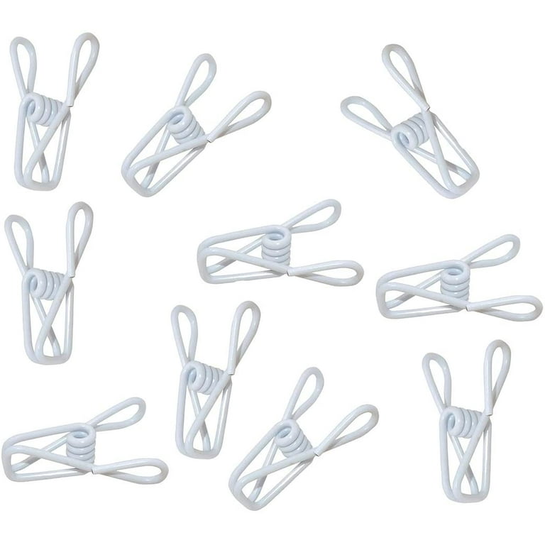 10Pcs/Pack Chip Clips Utility PVC-Coated Clips Bag Clips