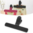 thumbnail image 1 of Chip Clips,Chip Bag Clips,Bag Clips for Food,Food Clips,6"W Upgrade Wide Open Bag Clips for Food Storage with Air Tight Seal Grip(Black), 1 of 9