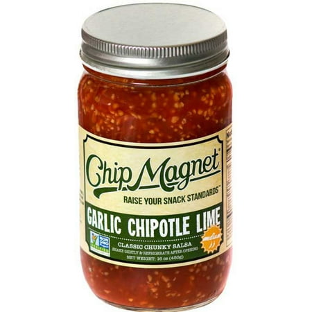 Chip Magnet Garlic Chipotle Lime Salsa, 16 Ounce -- 6 per case.