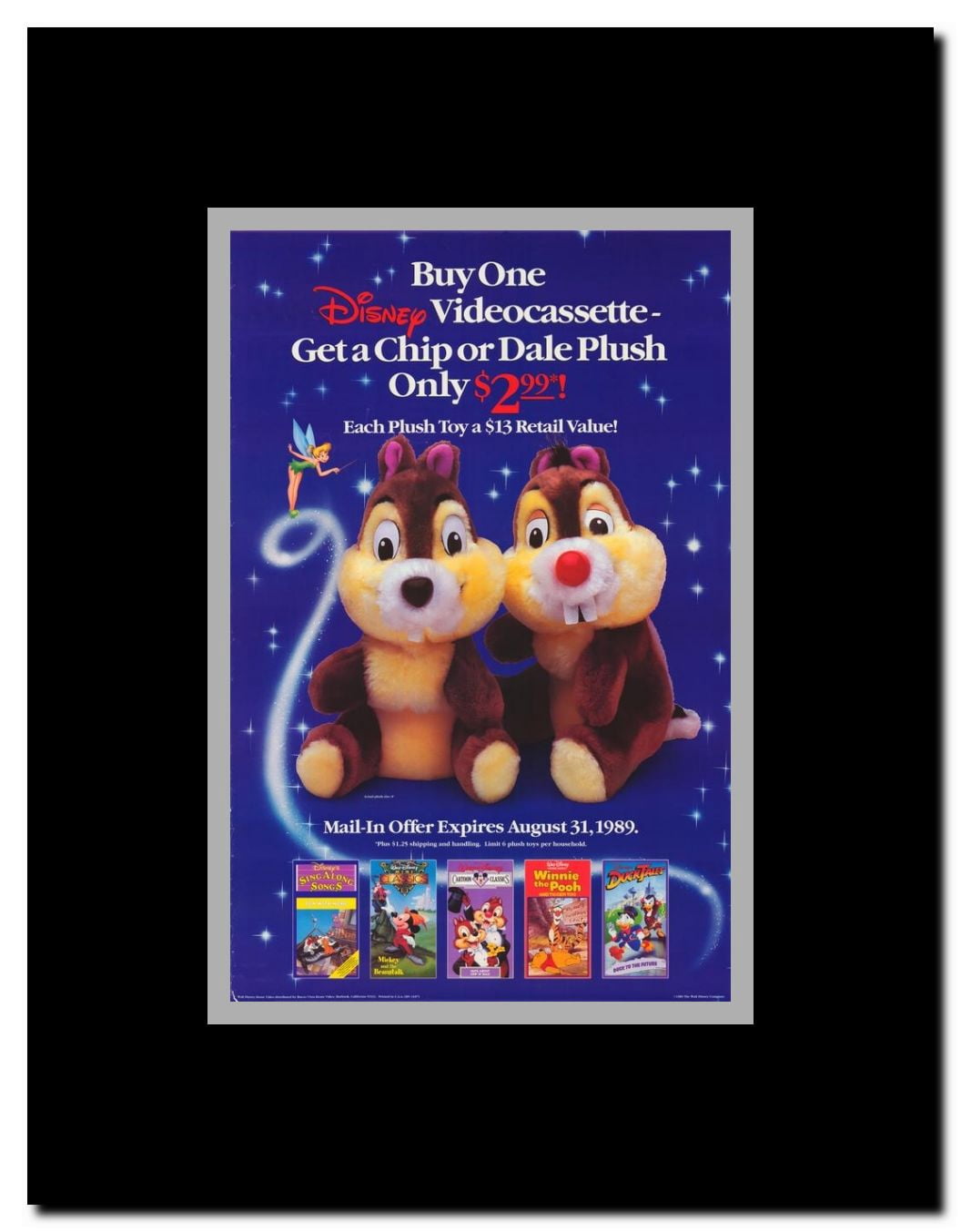 Chip 'N' Dale Framed Movie Poster