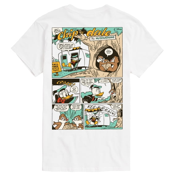 Chip N' Dale Rescue Rangers - Chip Dale Comic - Men's Short Sleeve Graphic T-Shirt