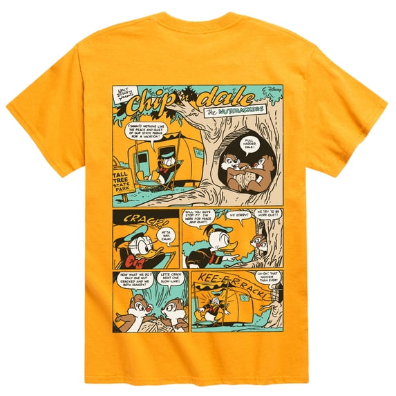 Chip N' Dale Rescue Rangers - Chip Dale Comic - Men's Short Sleeve Graphic T-Shirt