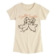 thumbnail image 1 of Chip N' Dale Rescue Rangers - Chip Dale Double Trouble Sketch - Youth Girls Fitted Short Sleeve T-Shirt, 1 of 4