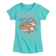 thumbnail image 1 of Chip N' Dale Rescue Rangers - Chip Dale Double Trouble - Youth Girls Fitted Short Sleeve T-Shirt, 1 of 4