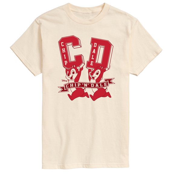 Chip N' Dale Rescue Rangers - Chip Dale Letterman - Men's Short Sleeve Graphic T-Shirt