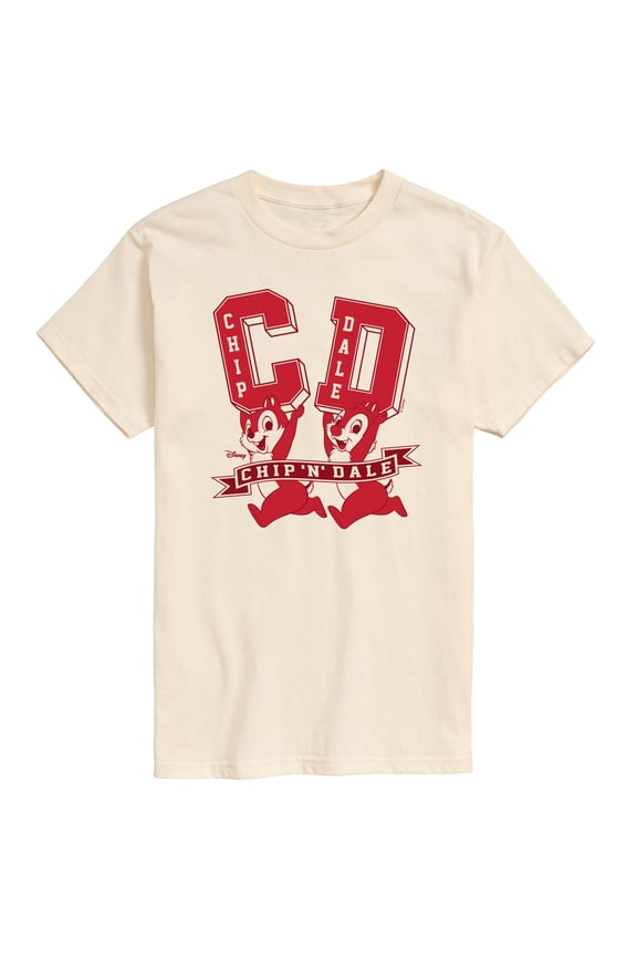 - Chip Dale Letterman - Men's Short Sleeve Graphic T-Shirt