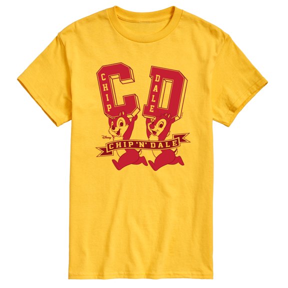 Chip N' Dale Rescue Rangers - Chip Dale Letterman - Men's Short Sleeve Graphic T-Shirt
